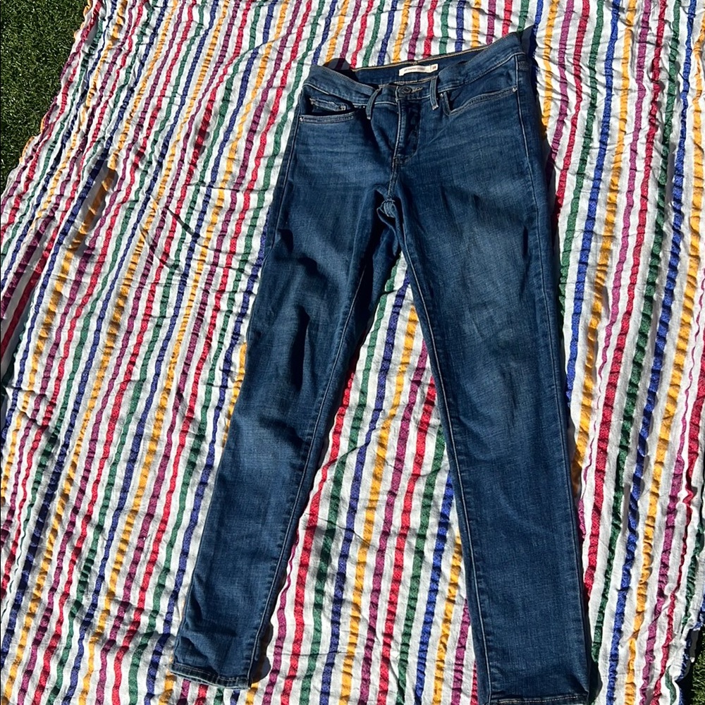 Women's Levi Blue Jeans